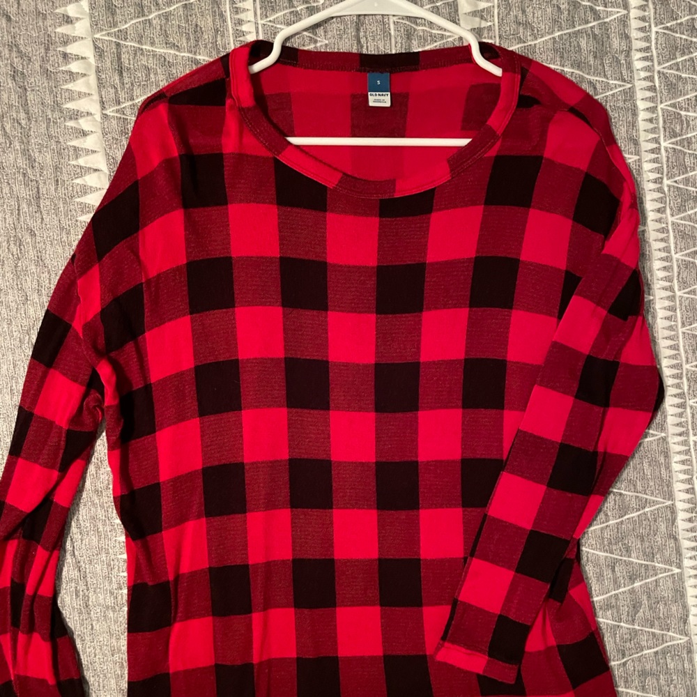 Old Navy size small buffalo print long sleeve